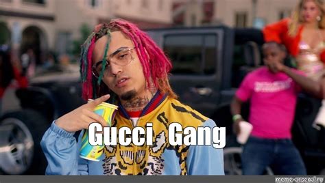 gucci gang gotek|gucci gang meme.